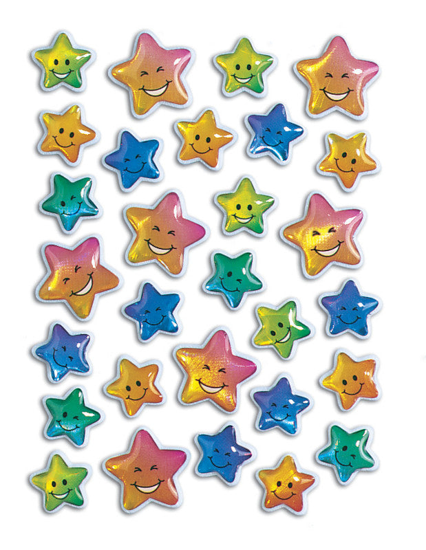 HERMA Magic Schmucketiketten – Motiv Sterne – Folie, Stone, 29 Stk, 1 Bogen