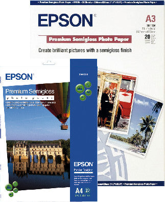 Epson Fotopapier – seidenmatt, A3+, 250 g/m² – für Tintenstrahldrucker