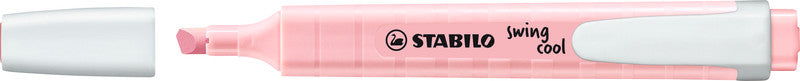 STABILO swing cool Pastel Edition Textmarker rosa – Keilspitze, 1–4 mm