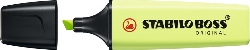 STABILO BOSS Original Textmarker Farben sortiert Pastell – Keilspitze, 2–5 mm