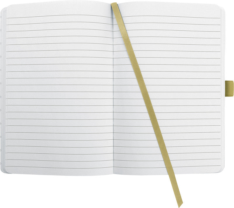 Sigel Notizbuch, A6, liniert, Fadenheftung, Hardcover, 174 Seiten, perforiert, 80 g/m² – mehrfarbig