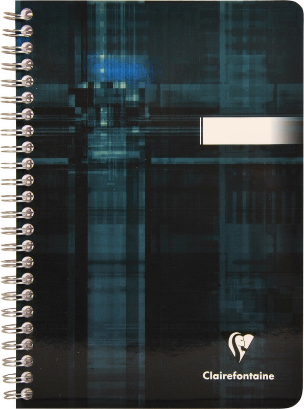 Clairefontaine Spiralheft, A5, liniert, Spiralbindung, Karton, 50 Blatt, 50 g/m² – sortiert
