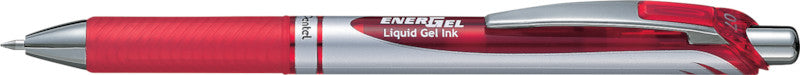 Pentel EnerGel Xm RT Fine – Tintenroller, sortiert, Druckmechanik, Kunststoff, für Linkshänder – 12 Stk.