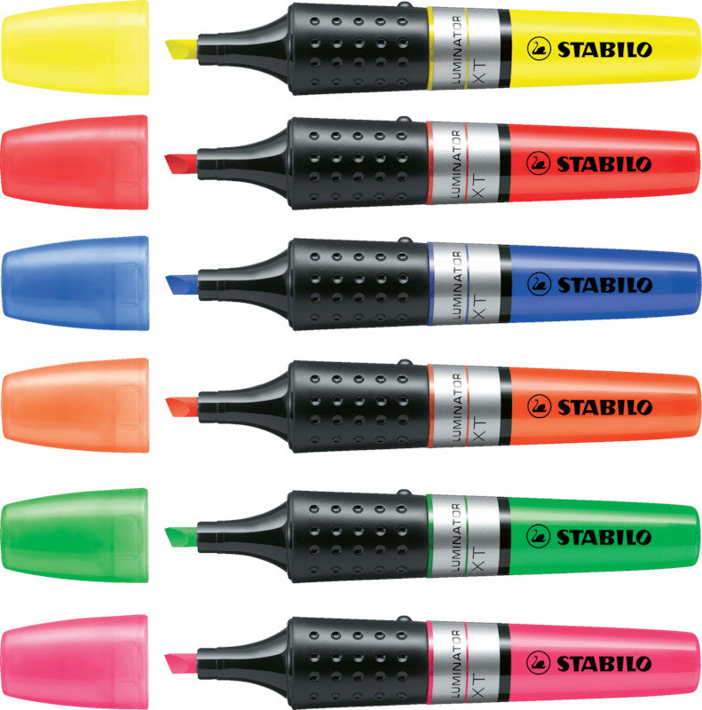 STABILO Luminator Textmarker Rosa – Keilspitze, 2–5 mm