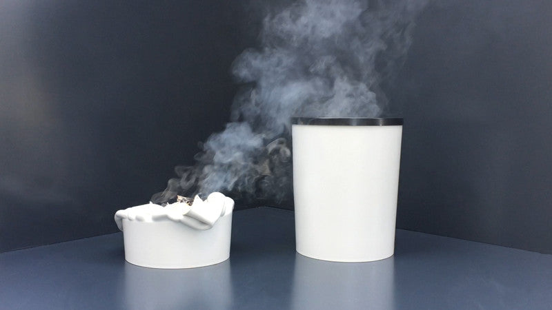 Zwingo Sicherheitspapierkorb – 20 l – Kunststoff, schwarz – TÜV – Ø 280 × H 340 mm