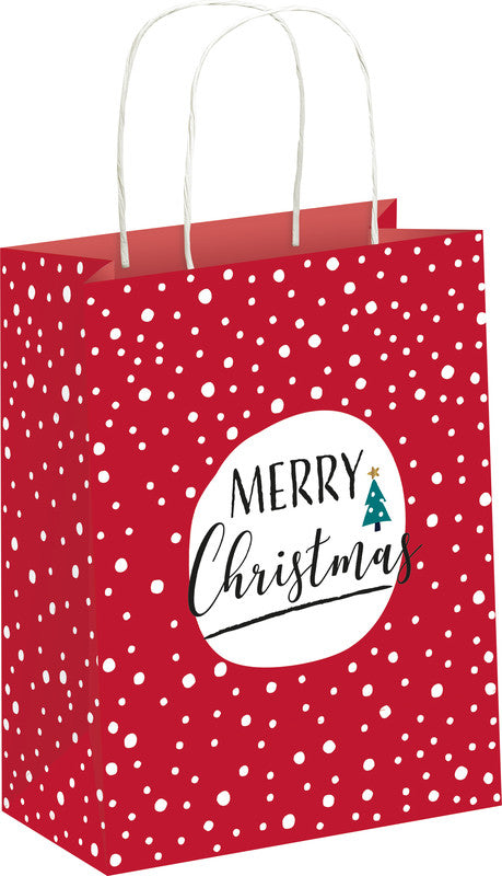 Zoewie Tragetasche – Snow World – Weihnachten – Papier 120 g/m2 – 240 × 320 × 90 mm