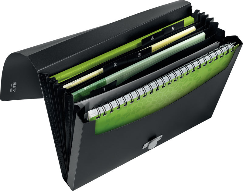 Leitz Sammelmappe für A4, Kunststoff, schwarz