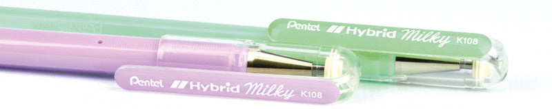 Pentel Gelschreiber – Violett, 0,4 mm, für dunkles Papier, Kappe