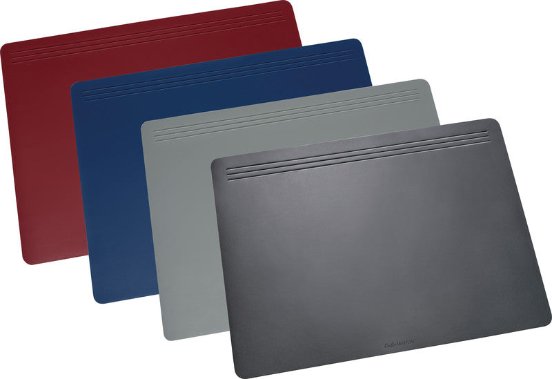 Laufer Schreibunterlage Matton – Grau – 700 × 500 mm – Kunststoff, rutschfest