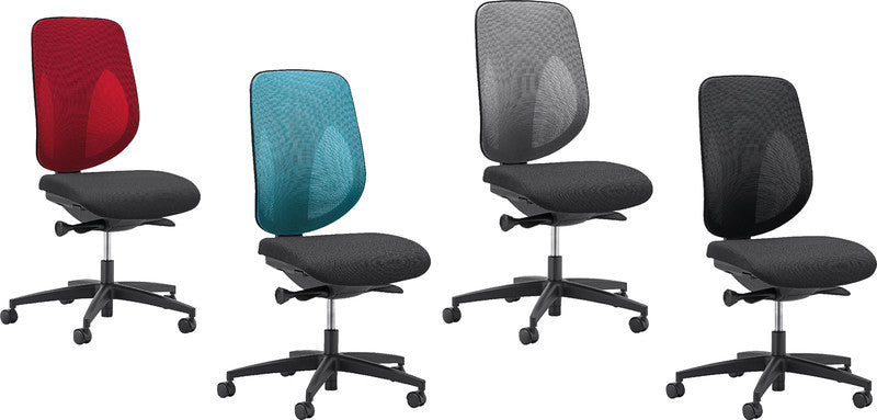 Giroflex Bürostuhl 353 – 49×38–44×39–51 cm, 110 kg, schwarz
