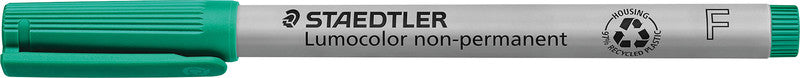 Staedtler Non-Permanent-Marker Lumocolor – fein 0,6 mm – grün – nachfüllbar