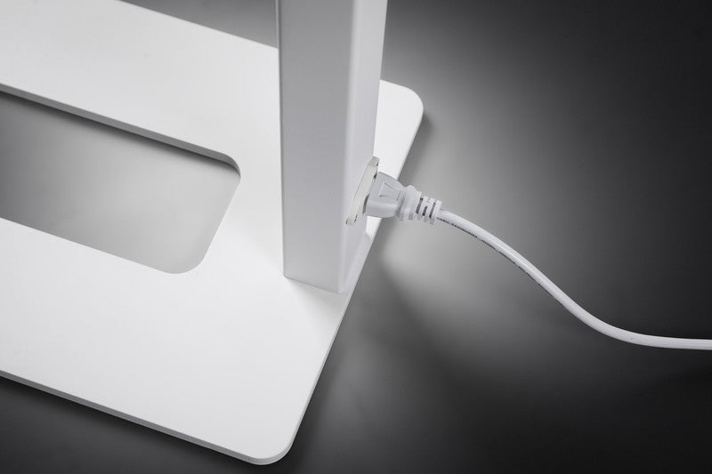 Hansa Stehleuchte – 4000 K neutralweiss, dimmbar, mit Bewegungs- & Tageslichtsensor, 3700 lm, weiss