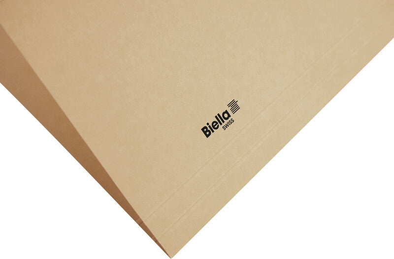 Biella Hängeordner für A4 – Karton, Olivgrün, 320 × 240 mm, mit Vordruck
