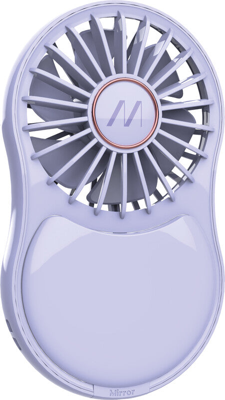 Muitomas Handventilator MIRRORFANVL – 3 Stufen, USB-C, Violett