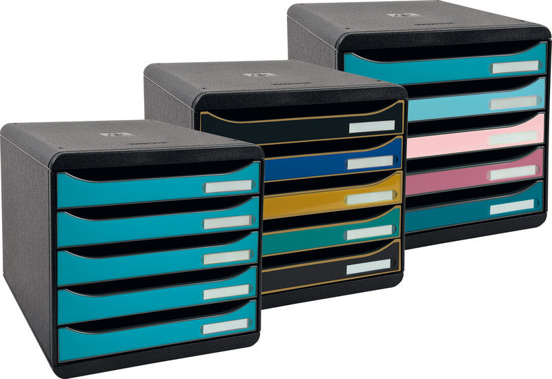 Exacompta Schubladenelement Big-Box Plus – für Format A4/A4+ – 278 × 271 × 347 mm