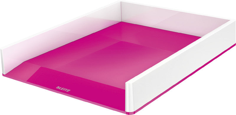 Leitz Briefkorb – Kunststoff, metallisch, pink, Serie 53611023