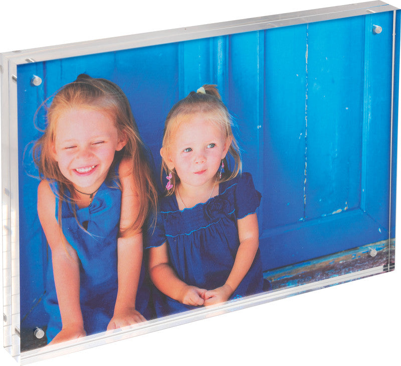 Exacompta Tischaufsteller – für A5 – magnetisch – transparent – Acryl