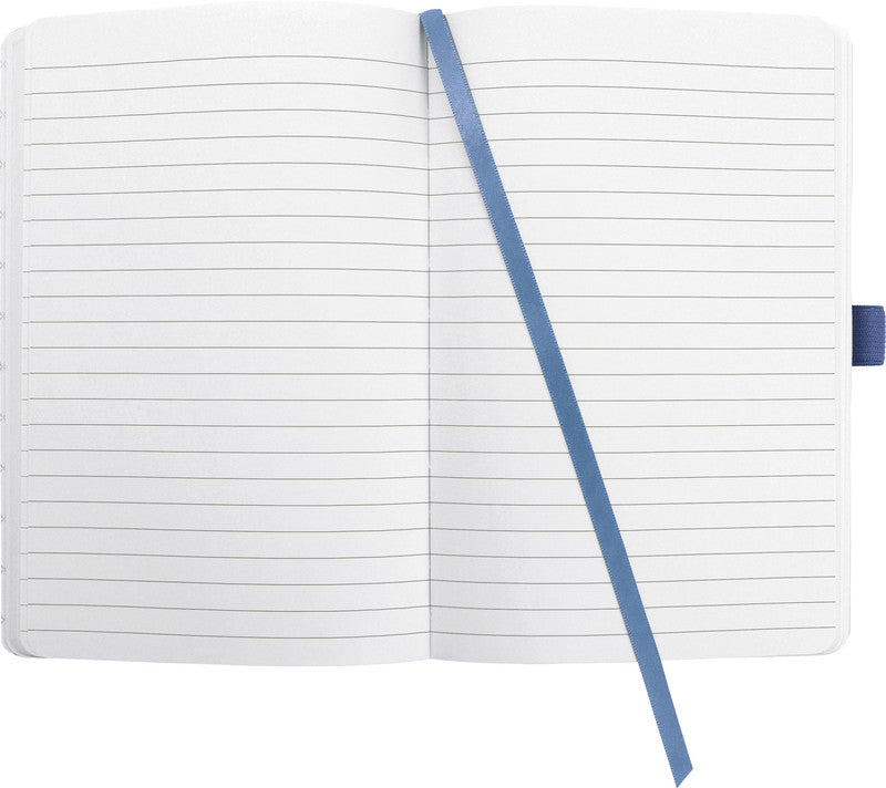 Sigel Notizbuch JOLIE Flair, A6, liniert, Fadenheftung, Karton, 174 Seiten, perforiert, 80 g/m² – Indigo