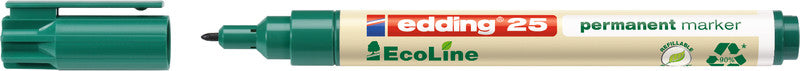 Edding Permanent Marker – rot, blau, grün, schwarz, 4er Set
