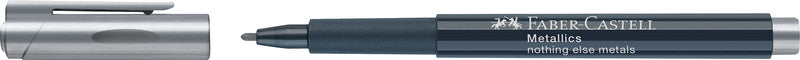 Faber-Castell Non-Permanent-Marker – Metallische Rundspitze 1,5 mm – trocken abwischbar