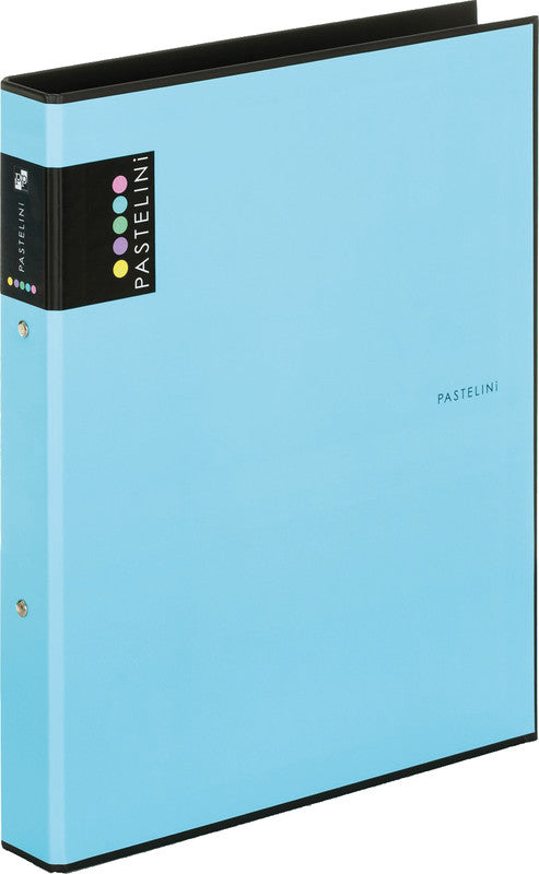 Pastelini Zeigebuch – A4 Hochformat – 2-Ring, Ø 25 mm, Rücken 40 mm – Blau, Karton
