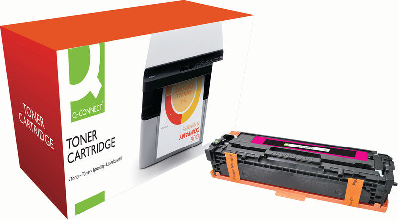 Q-Connect – Toner CB543A – magenta, 1400 Seiten