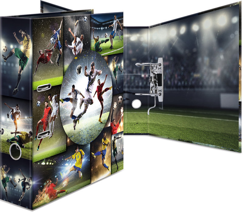 HERMA Thekendisplay 12× A4, 12× A3, 6 Ordner – sortiert, mehrfarbig