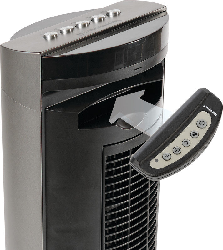 Honeywell Turmventilator HO-5500RE – 3 Stufen, Oszillation, mit Fernbedienung, Timer, 40 W, 58,0 dB