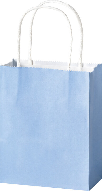 Folia Tragetasche – Kraftpapier, gedrehte Papierkordel – 10 Stk. – 120 × 150 × 55 mm