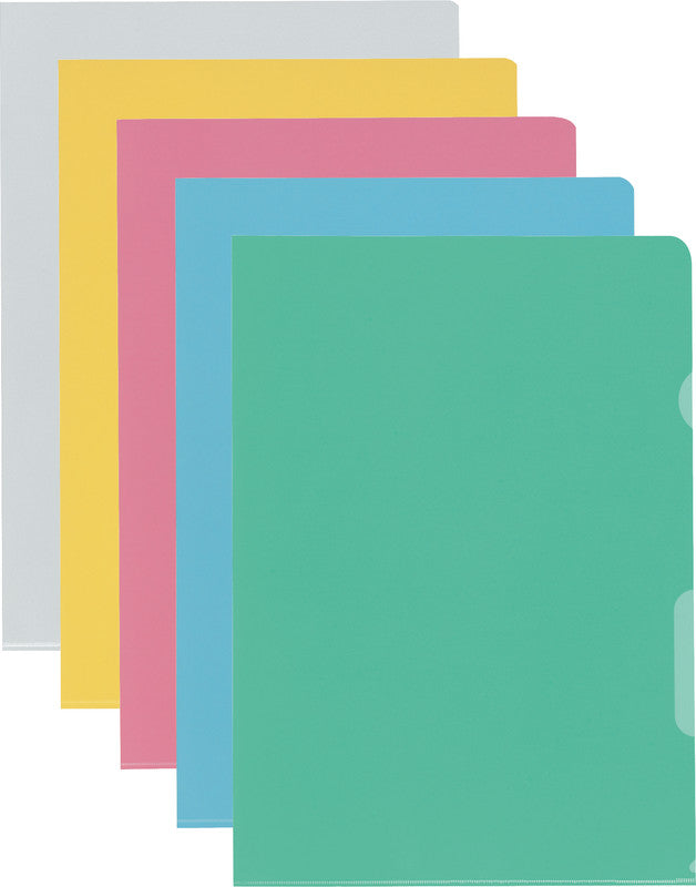 Kolma Sichtmappe A4 – Blau, Kunststoff, Matt, 100 µm, 100er-Pack