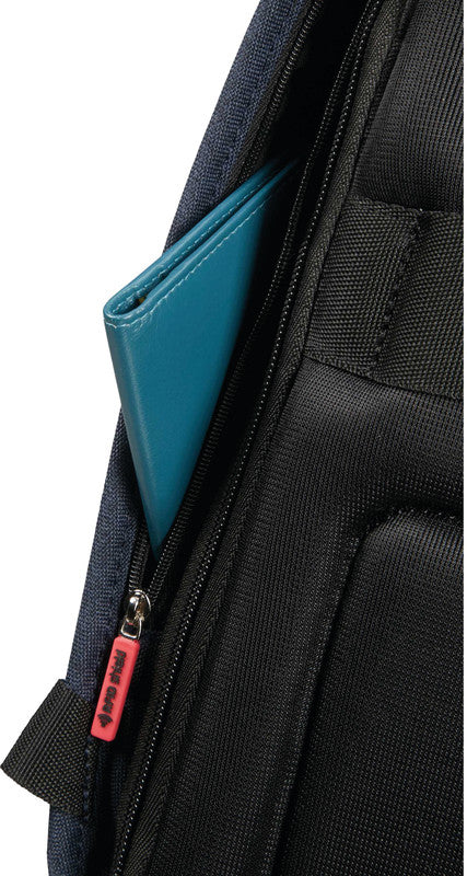 Samsonite Securipak S Notebook-Rucksack – 10 l, Aufsteckfunktion, Blau