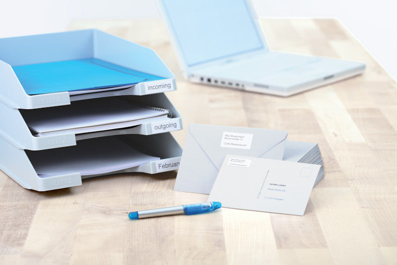 HERMA Druckeretiketten, 105 mm × 144 mm, weiss, Papier, permanent, 400 Etiketten (100 Blatt)