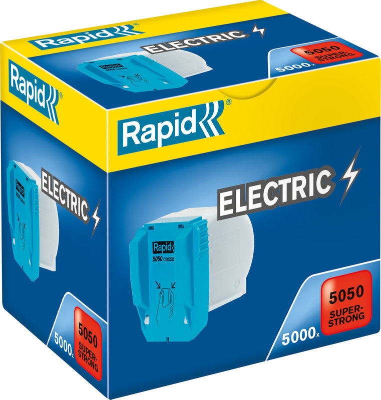 Rapid Heftklammern – 8 mm – Metall, silber – 5000 Stk.
