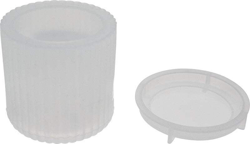 Stafil Silikonform Vase – weiss – Ø 75 × 75/85 mm