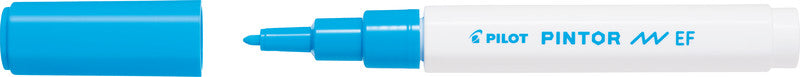 Pilot Pigment Marker Pintor – Rundspitze 0,5-0,7 mm – Sortiert – 6er-Set – Lichtbeständig