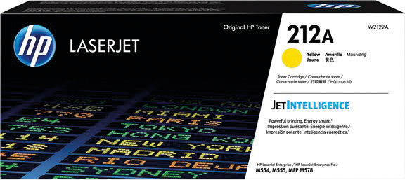HP Toner 212A – gelb, 4500 Seiten