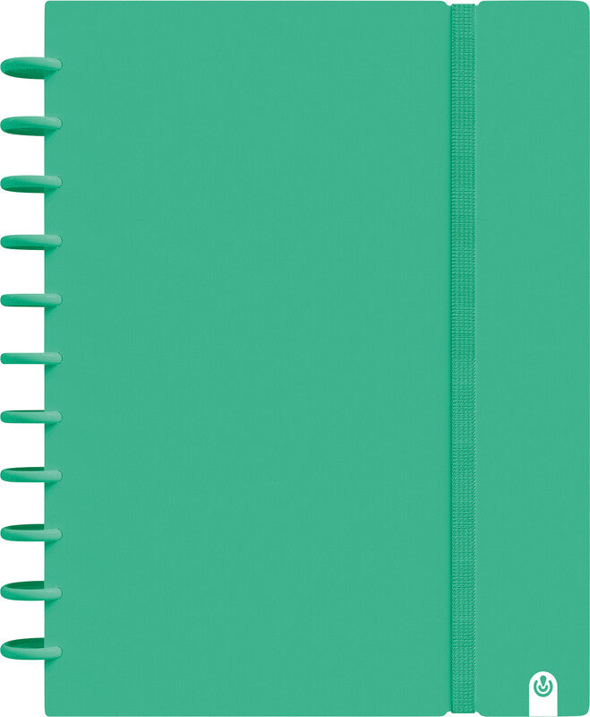 Carchivo Spiralblock A4, liniert, 80 Blatt, 100 g/m² – grün