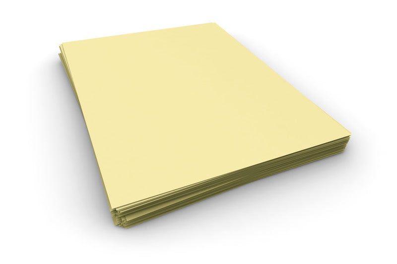 Clairefontaine Kopierpapier – A4, 120 g/m², Gelb – für Inkjet/Laser/Kopierer – FSC, EU Ecolabel – 250 Blatt