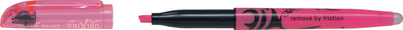 Pilot FriXion Light Textmarker Pink – Keilspitze, 3,3 mm, radierbar