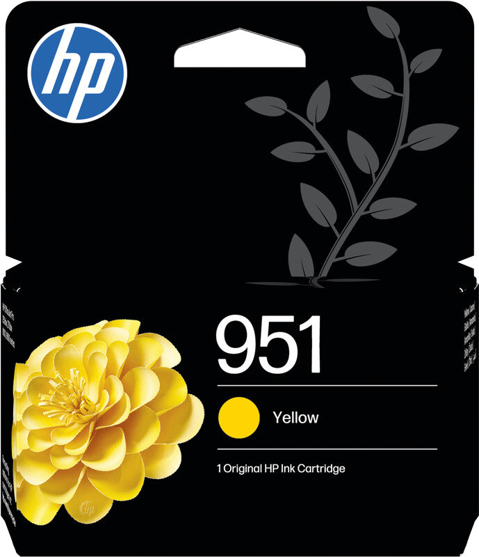 HP 951 Gelb Tintenpatrone (Original) – 700 Seiten – für HP OfficeJet Pro 276/8100/8600 … – CN052AE