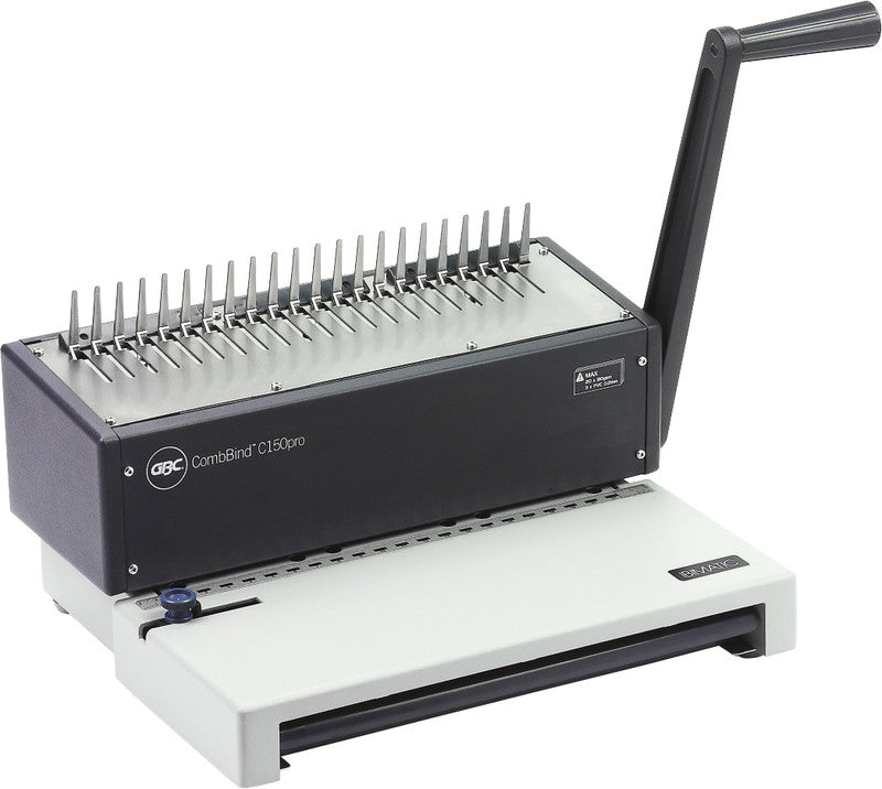 GBC CombBind C150Pro Bindegerät – Plastikbindung, für 21-Loch, A3, bis 20 Blatt