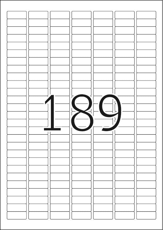 HERMA Etiketten, 25 mm × 10 mm, weiss, Papier, extra stark, 25 Blatt