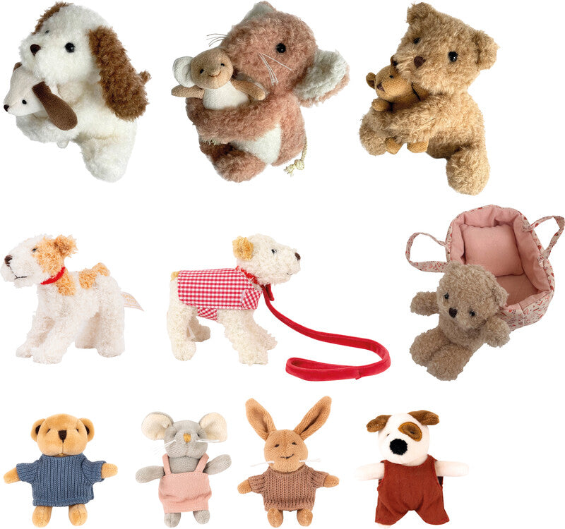 Egmont Plüschtier Hase Lenny – 9 cm – Braun – Plüsch