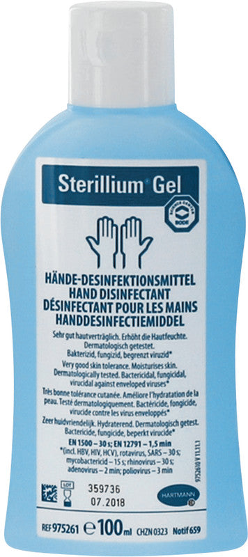 Sterillium Handdesinfektionsgel – Kunststoff, Weiss, 100 ml, Hautverträglich