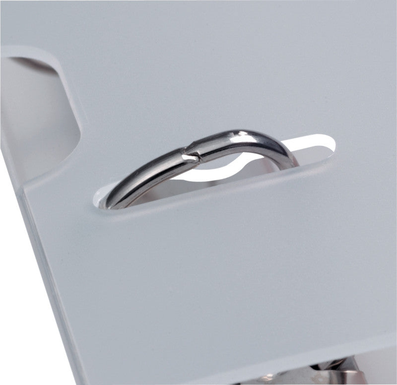 Kolma Sichtbuch Vario XL – A4, mit Fronttasche, 4-Ring-Bügelmechanik, transparent, Kunststoff