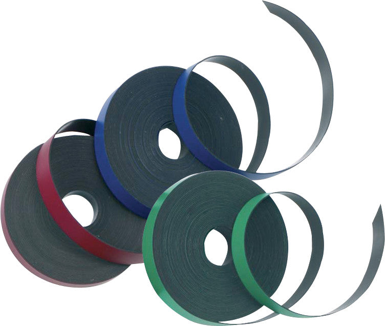 Nobo Magnetstreifen für Planungstafeln, magnetisch, zuschneidbar, 5 mm × 2000 mm, grün, 1 Rolle