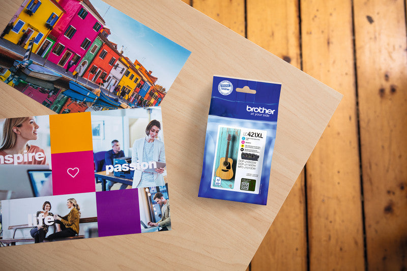 Brother Tintenpatronen-Multipack CMYK, 4er-Pack – für Inkjetdrucker/Multifunktionsgeräte