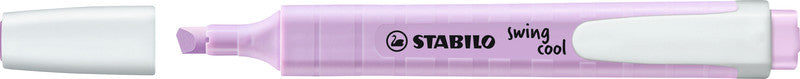 STABILO Swing Cool Pastell Edition Textmarker – 6er Set, Farben: Gelb/Apricot/Minze …, Keilspitze 1–4 mm
