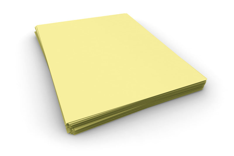 Clairefontaine Kopierpapier – A4, 120 g/m², Hellgelb – für Inkjet/Laser/Kopierer – FSC – 250 Blatt