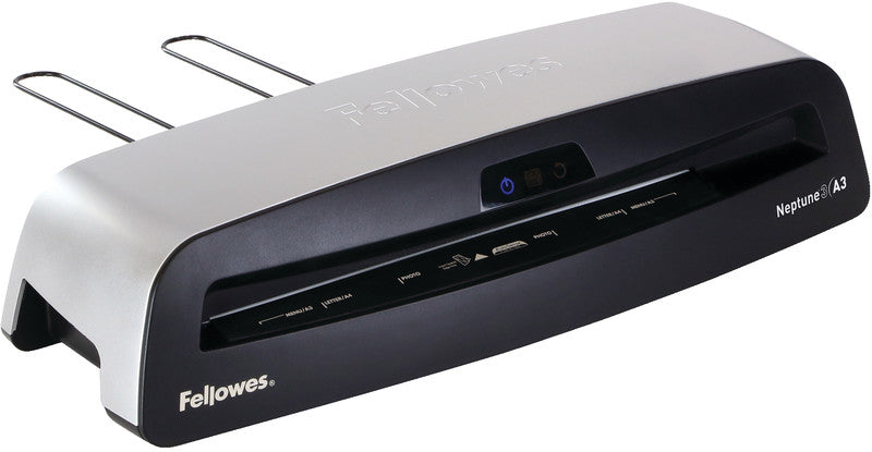 Fellowes Neptune 3 Laminiergerät A3 – 4-Rollen, 75–175 µm, Kaltlamination, Aufheizzeit 1 Min., 800 mm/min